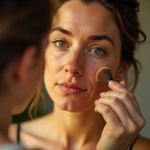 نحوه صحیح استفاده از کرم پودر 